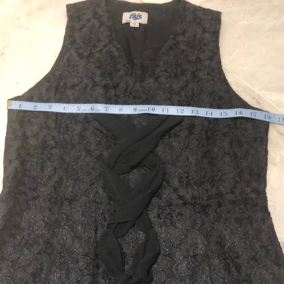 Blu’s black sleeveless tunic vest top - Picture 7 of 10